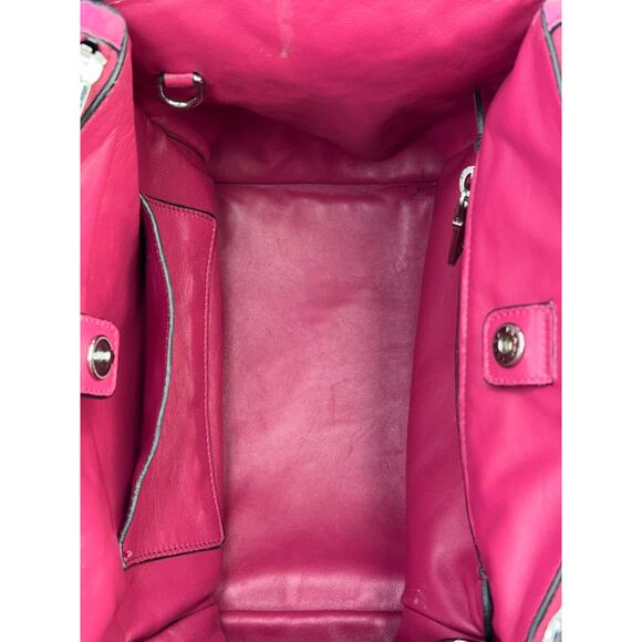 Prada Vintage Scamosciato Suede Twin Pocket Saffiano Tote Bag - Picture 16 of 16